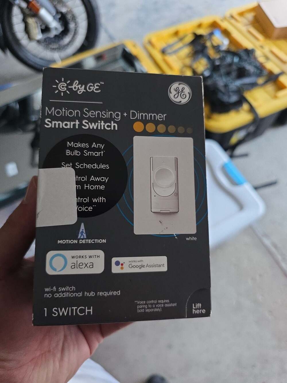 C by GE Motion Sensing + Dimmer Smart Switch